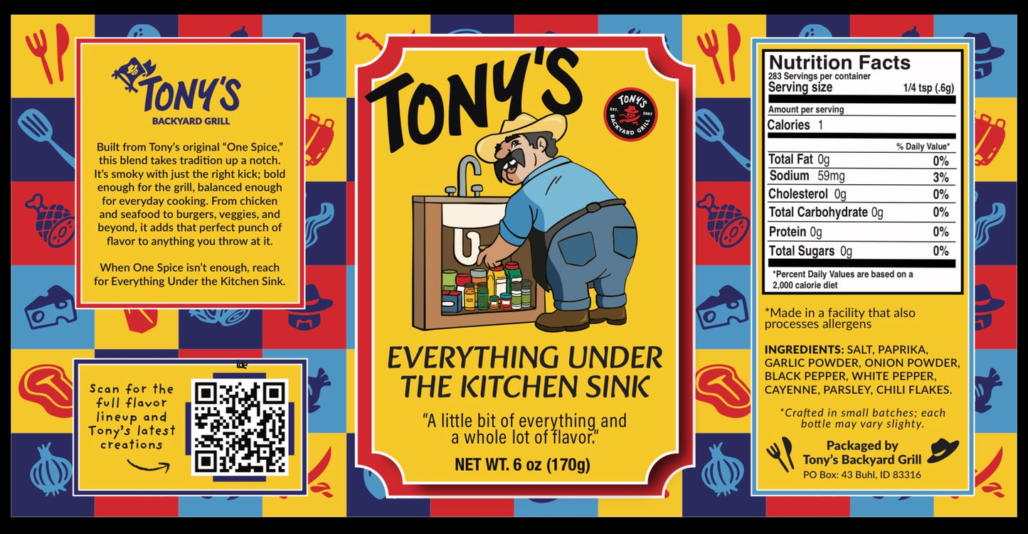 Everything Under The Kitchen Sink