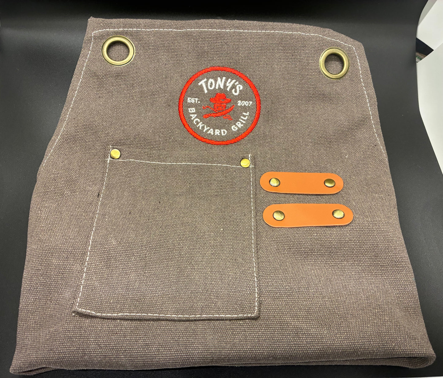 Tony’s Backyard Grill Canvas Apron