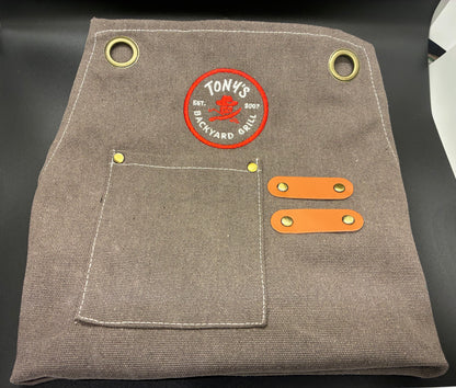 Tony’s Backyard Grill Canvas Apron
