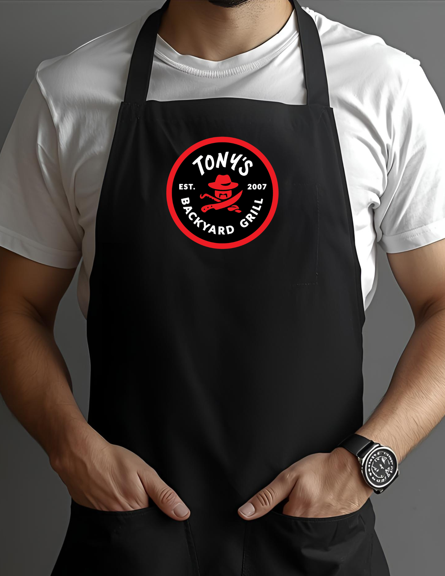 Tony's Backyard Grill Apron