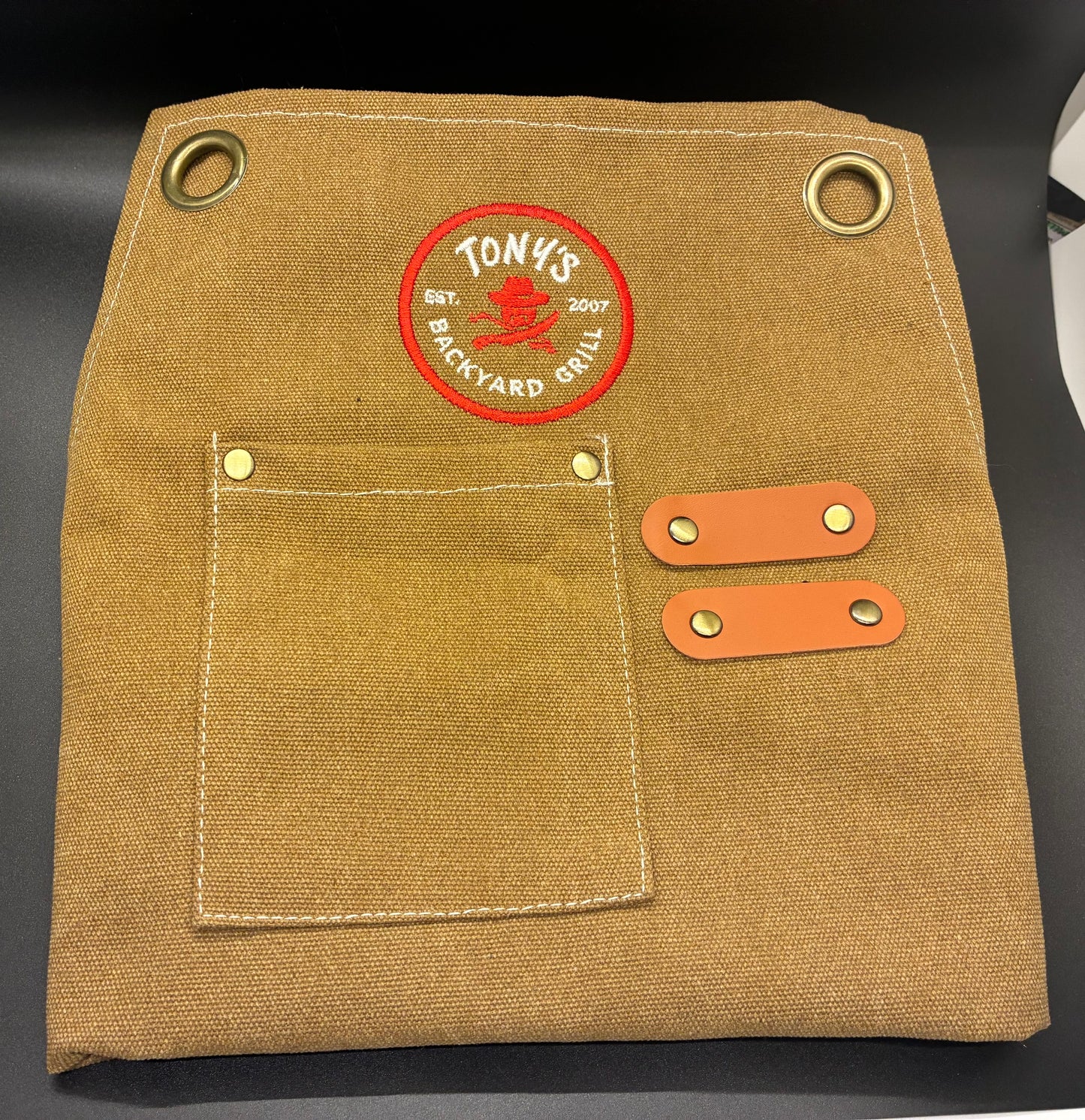 Tony’s Backyard Grill Canvas Apron