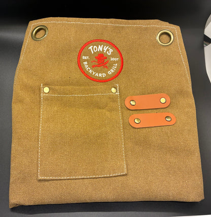 Tony’s Backyard Grill Canvas Apron