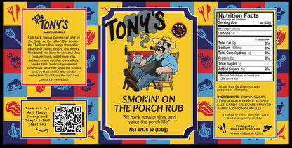 Tony’s Backyard Grill Signature Seasoning Trio